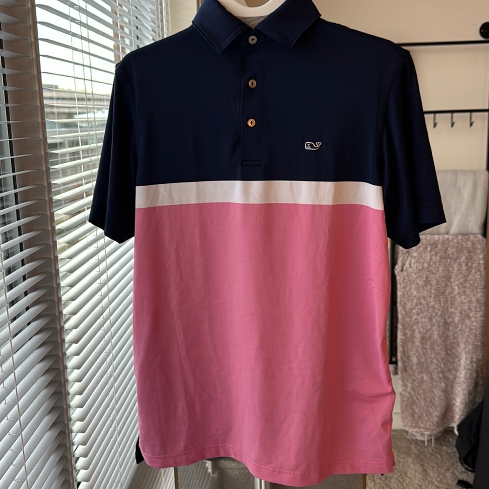Vineyard Vines Block Golf Polo